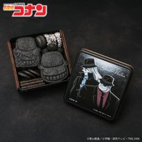 「名探偵コナン」黒ずくめの組織 クッキー缶（ジン＆ウォッカ）