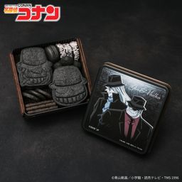 「名探偵コナン」黒ずくめの組織 クッキー缶（ジン＆ウォッカ）