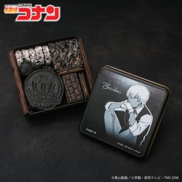 「名探偵コナン」黒ずくめの組織 クッキー缶（バーボン）