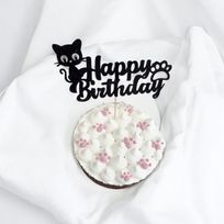 《無添加》ねこちゃんの誕生日も盛大にお祝いしようケーキ 4号