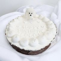 《無添加》わんちゃんねこちゃんも喜ぶシンプルで可愛いバースデーケーキ4号