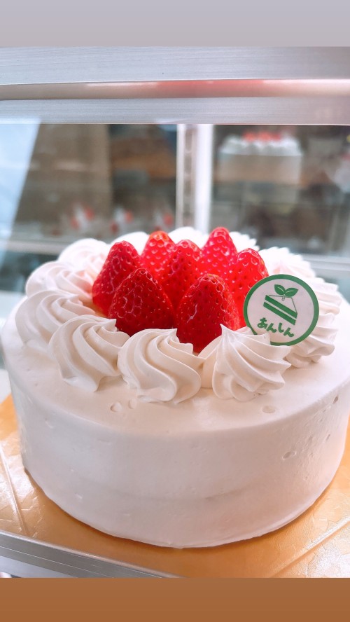 【元アレルギーのシェフが作ります】アレルギー対応いちごのショートケーキ4号（12cm）／ヴィーガン対応