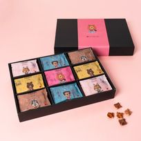 【送料無料】コロコロワッフル パック36袋セット -定番4種の味とラズベリー味の詰め合わせ-