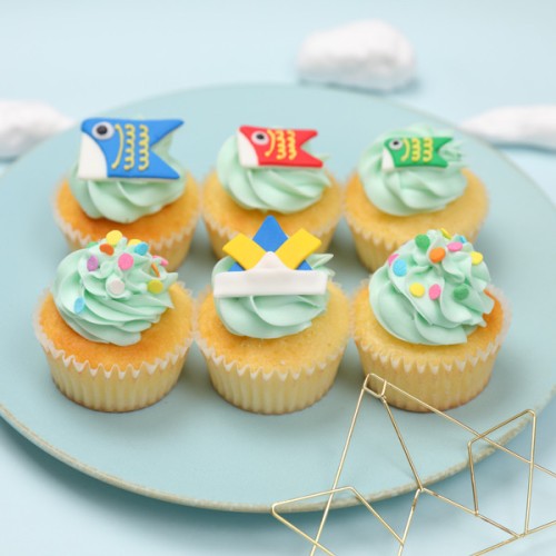 こどもの日カップケーキBOX（ブルー） 6個入 こどもの日2026