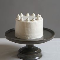 ファーストバースデーケーキ 単品 ホワイト 3号 9cm ◎