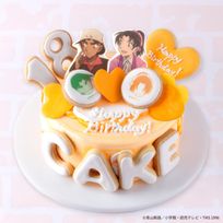 「名探偵コナン」カスタムケーキ（服部平次＆遠山和葉）