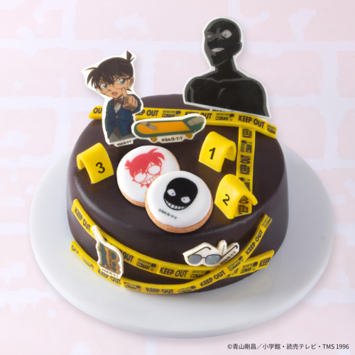 「名探偵コナン」カスタムケーキ（江戸川コナン＆犯人）