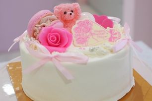 母の日くまちゃんローズケーキ5号 母の日2026