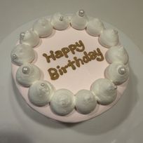 【色変更可能！】パステルメッセージケーキ