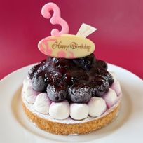 誕生日プレート付 誕生日ラッピング 鬼盛りフルーツ 贅沢ダークチェリータルト 14cm 4〜6名様 即日出荷 お届け指定可  お取り寄せ 誕生日ケーキ タルト 母の日2026