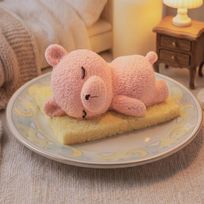 おねんねクマちゃん いちごレアチーズ スポンジのお布団ですやすやレアチーズ