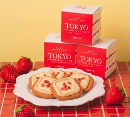 【数量限定・送料無料】TOKYO STRAWBERRY COOKIE 2個入り×3セット期間限定大特価