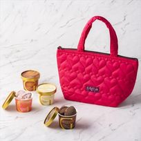 【GODIVA】カップアイス 120ml（4個）+ オリジナル保冷バッグセット