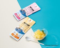ムーミン 凍らせて食べるフルーツシャーベットゼリー（４個）