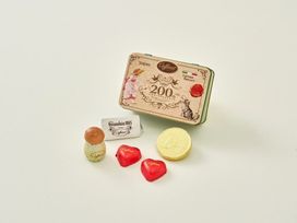 カファレル 200周年 ブルー ミニ缶