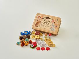 カファレル 200周年 オレンジスクエア缶