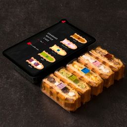 ワッフル ケーキ 5種セット No.1 【出来立ての美味しさをお届け！リニューアル】