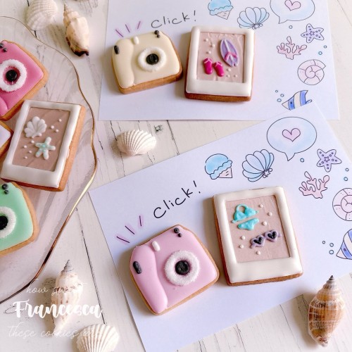 SUMMER MEMORIES アイシングクッキー 2枚入り お中元2026