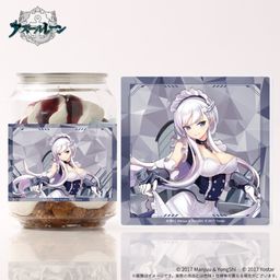【アズールレーン 】9th アニバーサリー アクリルコースター付きケーキ缶（ベルファスト）