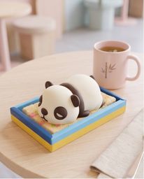 おひるねアニマルズ パンダバニラミルクぷりん 