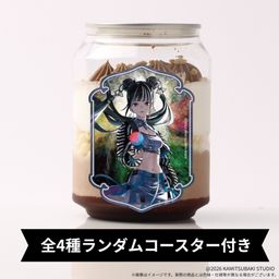 【KAMITSUBAKI STUDIO】春猿火 ランダムコースター付きケーキ缶（チョコレート味）