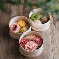 ＜うめとおはぎ＞カーネーションのおはぎ7種7個(添加物不使用・卵不使用)