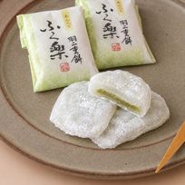 ギフトにも最適 ふく楽羽二重 抹茶餡 【4包入１箱×6箱】