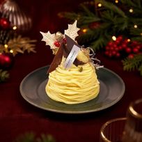 幻のさつまいも シルクスイートのモンブラン 3号 クリスマススタイル  クリスマス2026