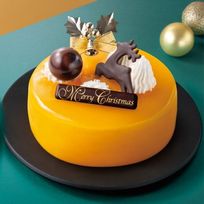 クリスマスオレンジショコラ（キャンドル付き） 4号（12cm） クリスマスケーキ2026