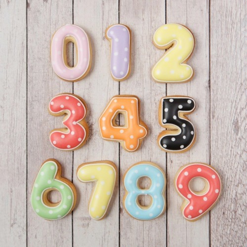 色も選べる【数字クッキー】アイシングクッキー 誕生日 ケーキ クッキー 数字 デコレーションケーキ オリジナルケーキ かわいい お菓子 推し活