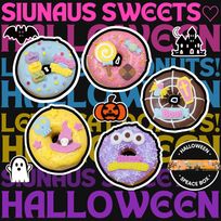 【SIUNAUS SWEETS】ハロウィンドーナツ5個入BOX ハロウィン2026