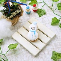 【雪だるま】アイシングクッキー クリスマス クッキー プチギフト かわいい お菓子 個包装