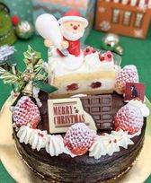 「実はサンタさんはパティシエだったケーキ」ガトーショコラ クリスマス2026