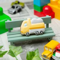 乗り物クッキー【ダンプカー】アイシングクッキー クッキー プチギフト デコレーション かわいい お菓子 個包装 はたらくくるま 働く車 乗り物