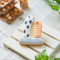 海の生き物【チンアナゴ】アイシングクッキー クッキー プチギフト デコレーション かわいい お菓子 個包装 魚 さかな 動物