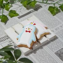 【ペンギン】アイシングクッキー クッキー プチギフト デコレーション かわいい お菓子 個包装 動物 どうぶつ 生き物