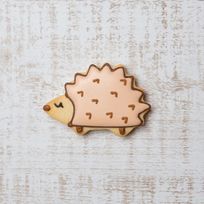 【ハリネズミ】アイシングクッキー クッキー プチギフト デコレーション かわいい お菓子 個包装 動物 どうぶつ 生き物 はりねずみ