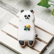 立ち動物【立ちパンダ】アイシングクッキー クッキー プチギフト デコレーション かわいい お菓子 個包装 動物 どうぶつ 生き物 パンダ ぱんだ