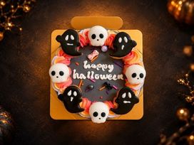 ハロウィンセンイルケーキ 4号 ハロウィン2026