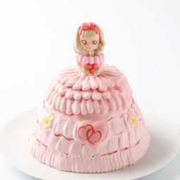 立体ケーキお姫様ケーキ（プリンセスケーキ） 5号 15cm