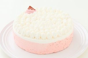 卵・乳製品・小麦粉除去 デコレーションセット付き お子さんに大人気いちごみるくのケーキ 5号 15cm