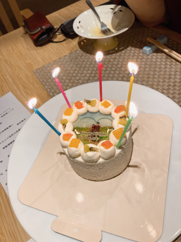 写真ケーキ 丸型 3号 9cmの口コミ・評判の投稿画像