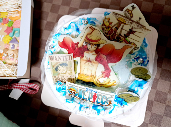 ワンピース』ルフィ オリジナルケーキ（blanctigre〜due〜） | Cake.jp