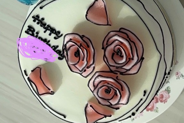 2DローズCAKES 4号の口コミ・評判 | Cake.jp