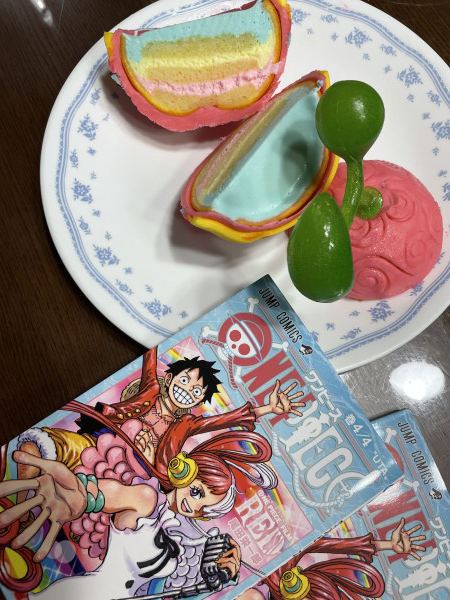 【ONE PIECE FILM RED】ウタウタの実ケーキの口コミ・評判の投稿画像