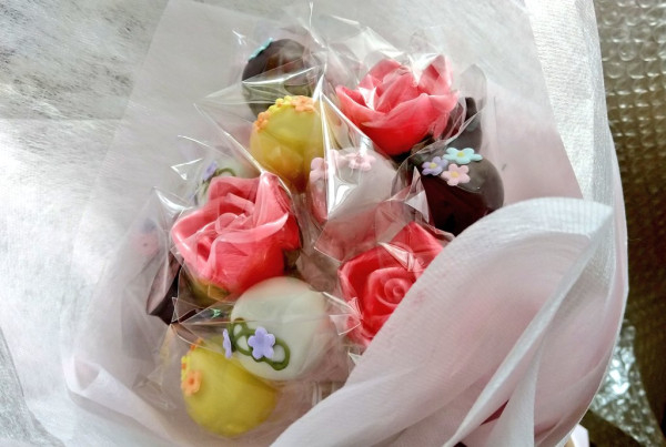 食べられる花束 お菓子ブーケ の口コミ・評判の投稿画像